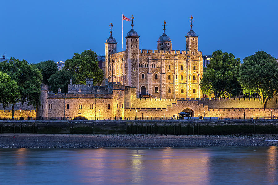 Tower Of London, London, England Digital Art by Alessandro Saffo