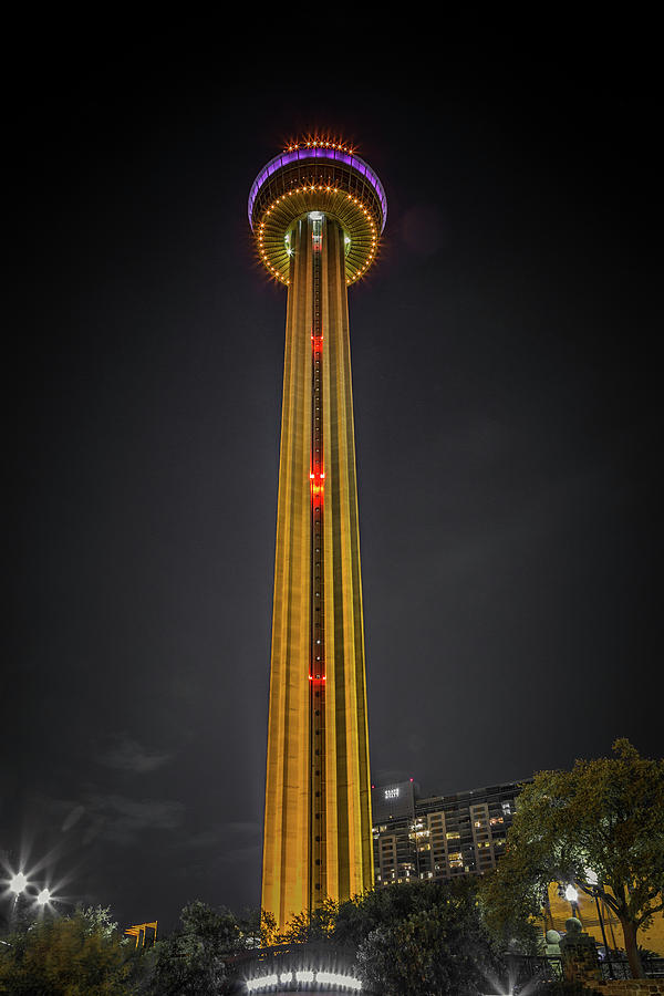Tower of the Americas Photograph by Tom Weisbrook