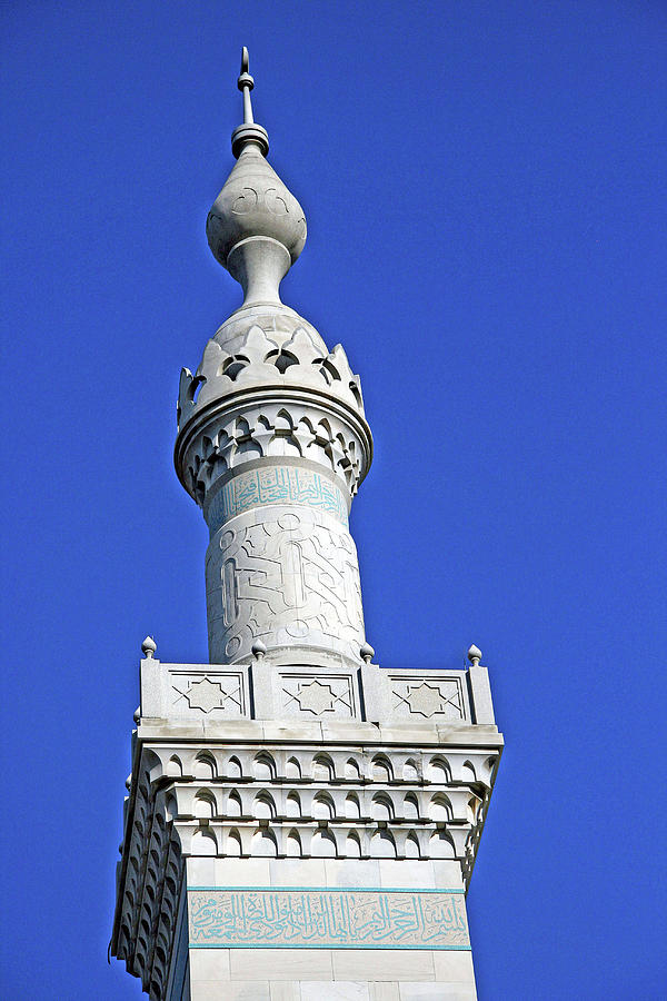 Towering Over the Islamic Center in Washington Photograph by Cora Wandel
