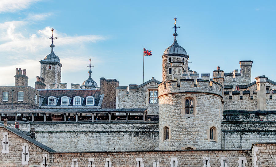 Towers of the Tower of London Photograph by Marcy Wielfaert