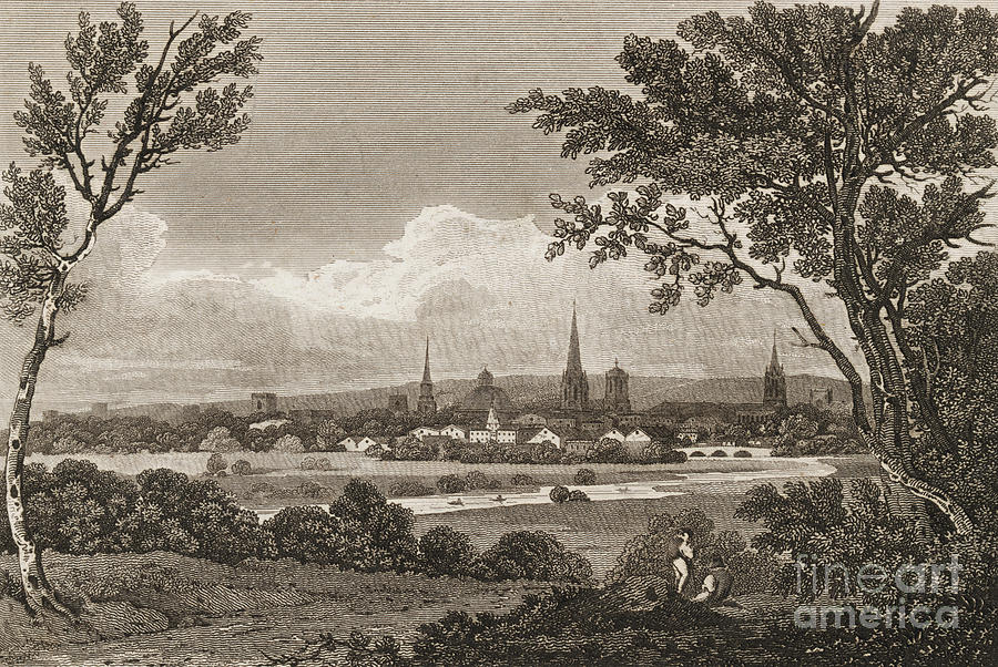 Town Of Oxford As Seen From A Distance Photograph by Bettmann