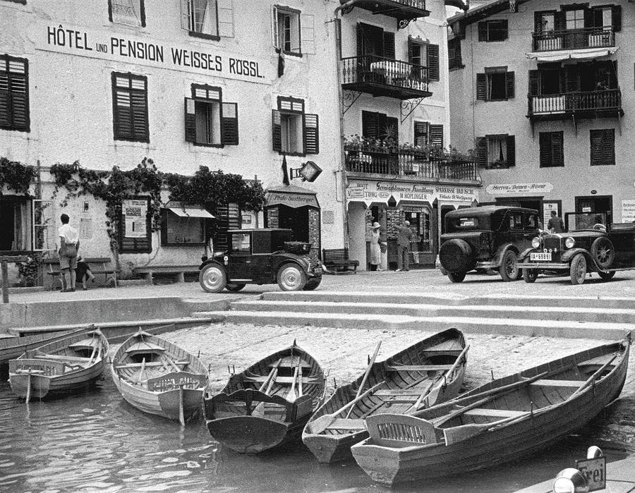 Town Of Wolfgangsee Digital Art by Alfred Eisenstaedt - Fine Art America