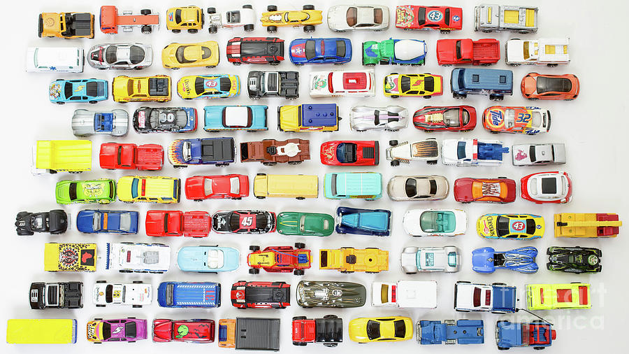 Toy Car Collection Photograph by Edward Fielding
