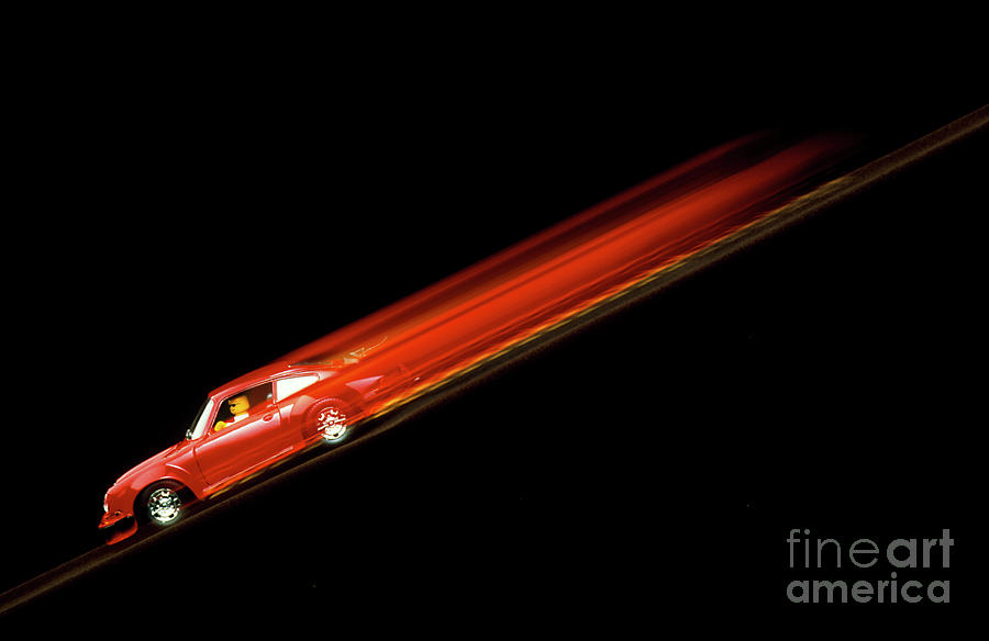 Sports Photograph - Toy Car by Martyn F. Chillmaid/science Photo Library