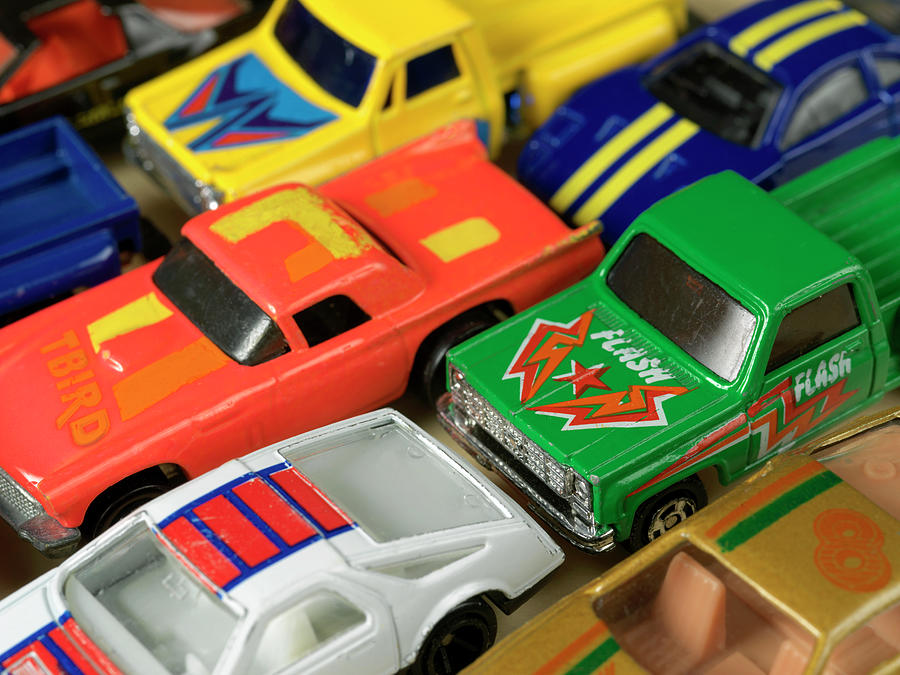 Collage Photograph - Toy Cars by Joseph Roberts Collage Photograph - Toy Cars by Joseph Roberts