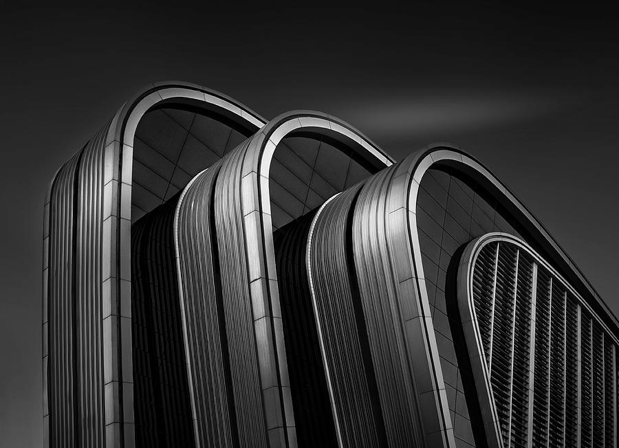 Toyota Building Photograph by Ahmad Kaddourah