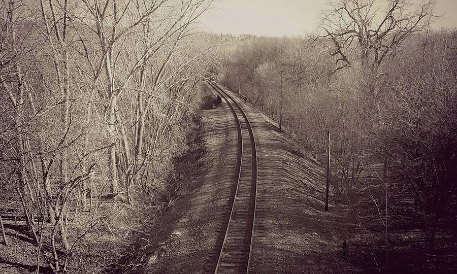 Track Scene Photograph by Cliff Hendricks - Fine Art America