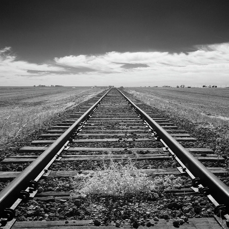 Tracks To Infinity Photograph by Monte Nagler