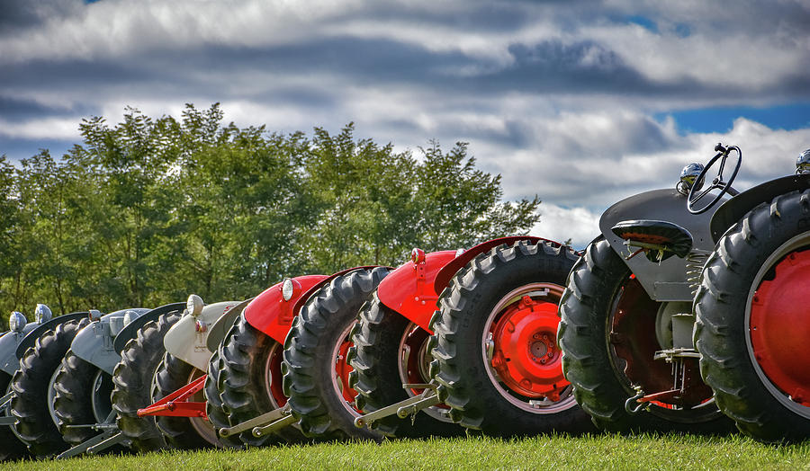 Tractors Photograph by Michelle Wittensoldner