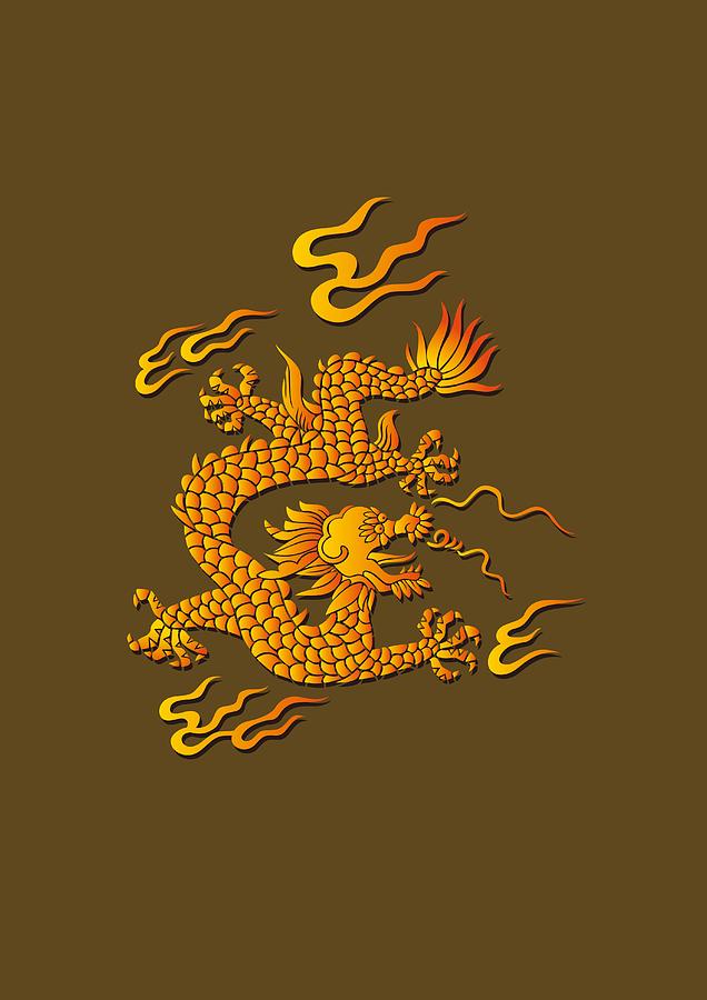 Traditional Chinese dragon Digital Art by Sergey Oganesov | Fine Art ...