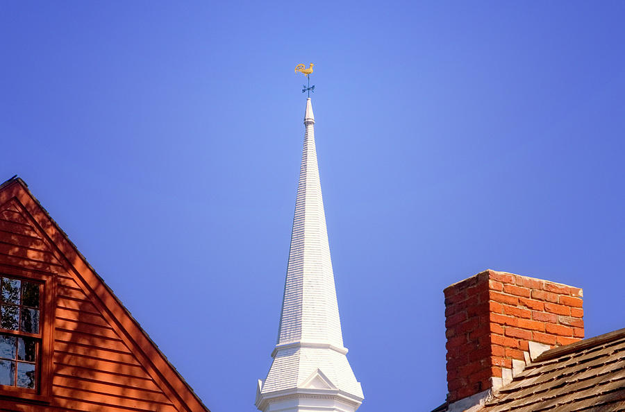 Traditional Church Steeple Photograph by Joseph Devenney