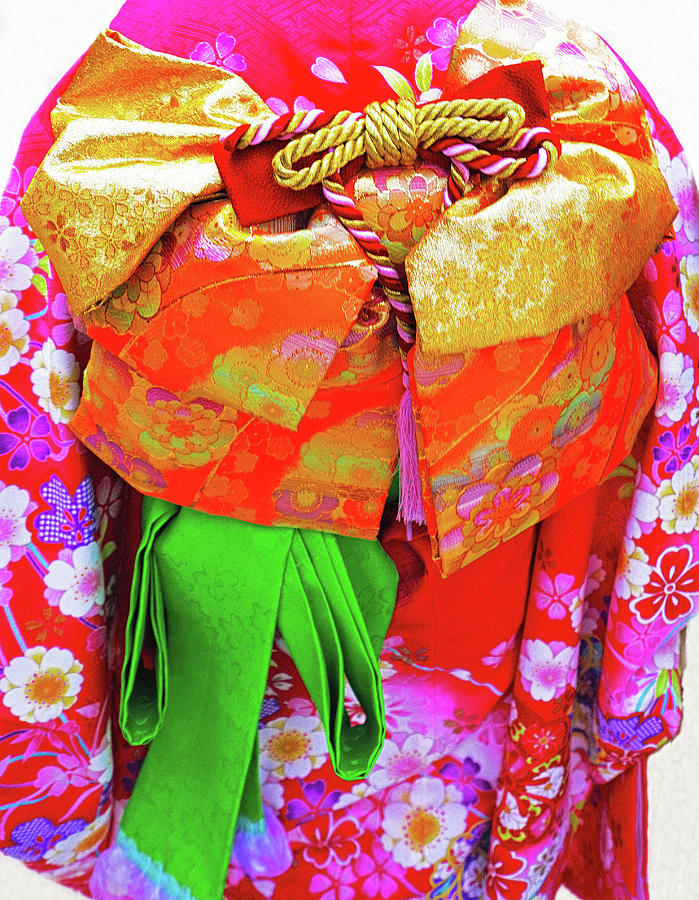 Traditional Japanese Kimono Photograph