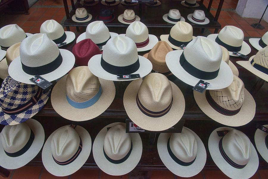 Traditional Panama Hats Paja Toquilla Photograph by Dave Stamboulis ...