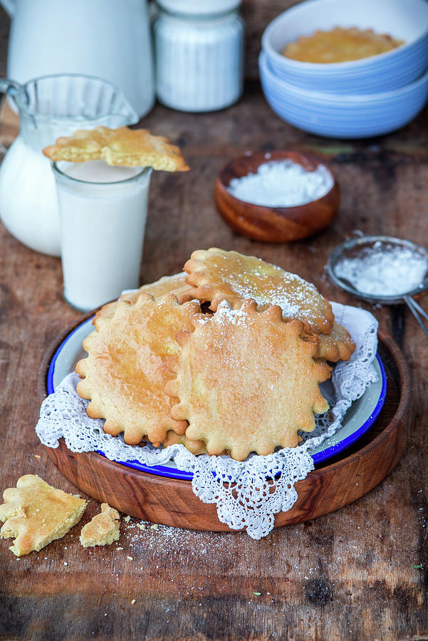 Traditional Russain Milk Cookies Photograph by Irina Meliukh