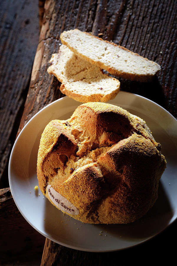 Traditional Sweet Bread, Italy Digital Art by Franco Cogoli