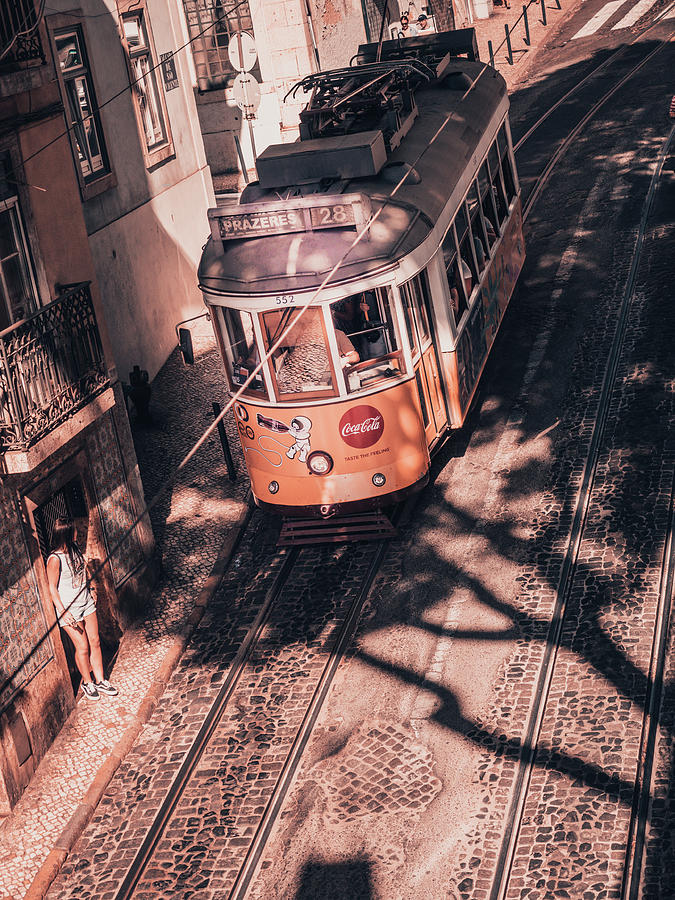 Traditional Tram Line 28 Lisboa Photograph by Aline Gaudlitz - Fine Art ...