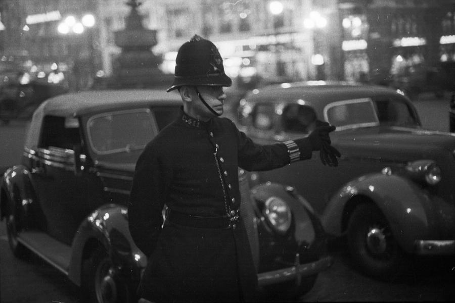 Traffic Cop Photograph by Kurt Hutton Traffic Cop Photograph by Kurt Hutton