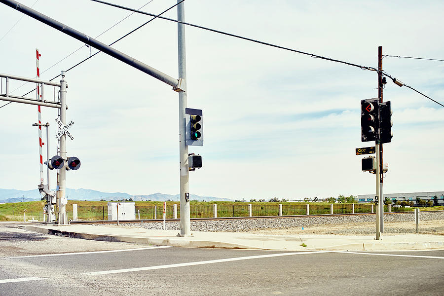 traffic-lights-malibu-california-usa-digital-art-by-gu-fine-art