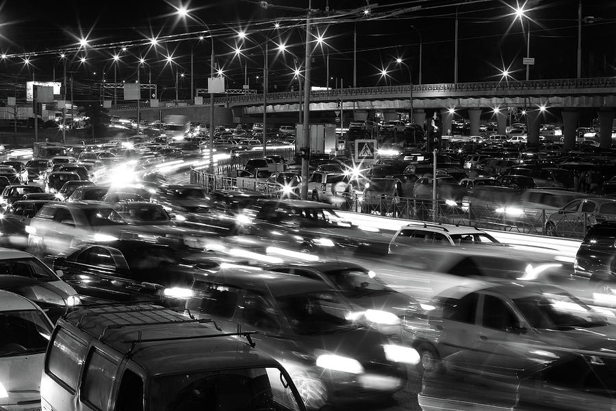 Traffic Nightmare Photograph by Anton Belovodchenko - Fine Art America