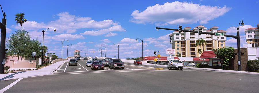 Traffic On The Road U S Route 41 Photograph By Panoramic Images   Traffic On The Road Us Route 41 Panoramic Images 