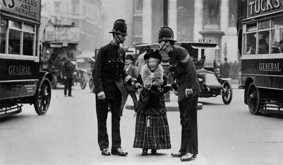 Traffic Police Photograph by Hulton Archive