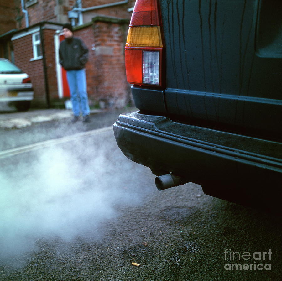Traffic Pollution Photograph by Robert Brook/science Photo Library