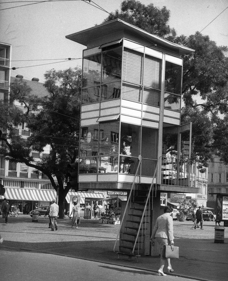 Traffic Tower Photograph by Erich Auerbach
