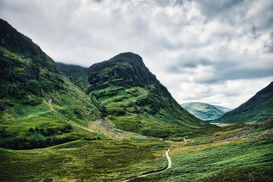 Trail by The Three Sisters - Scotland by Stuart Litoff Trail by The Three Sisters - Scotland by Stuart Litoff