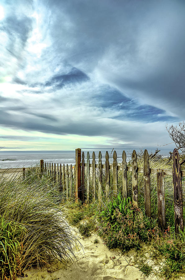 To The Beach - Rockaway Beach - Oregon Photograph by Oregon Photo