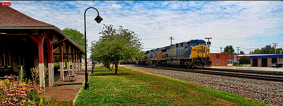 Train in Motion by Robert Worth Train in Motion by Robert Worth
