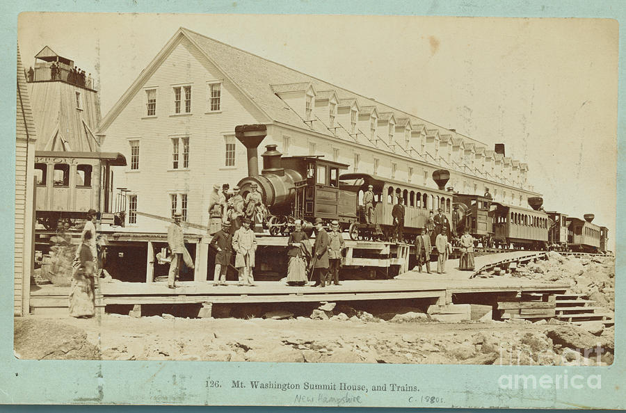 Train In New Hampshire In 1880s Photograph by Bettmann