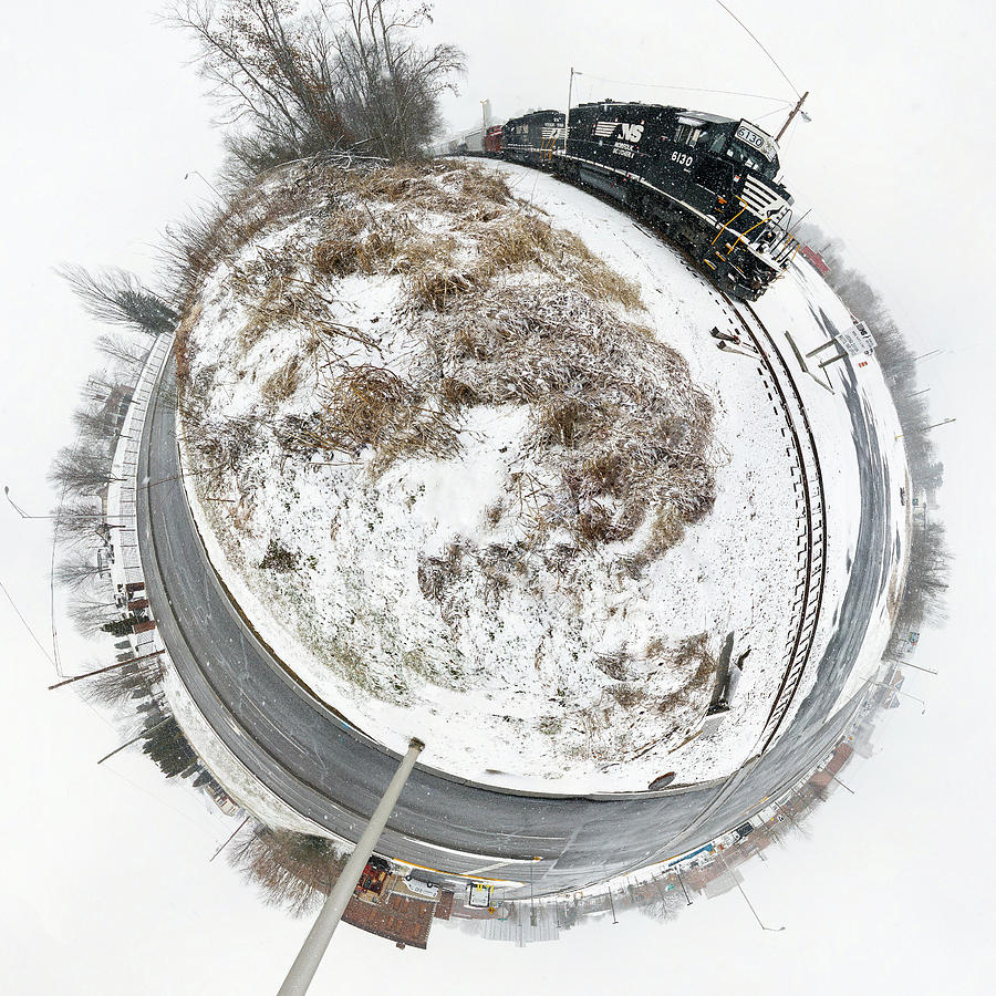 Train Planet Photograph by Greg Booher