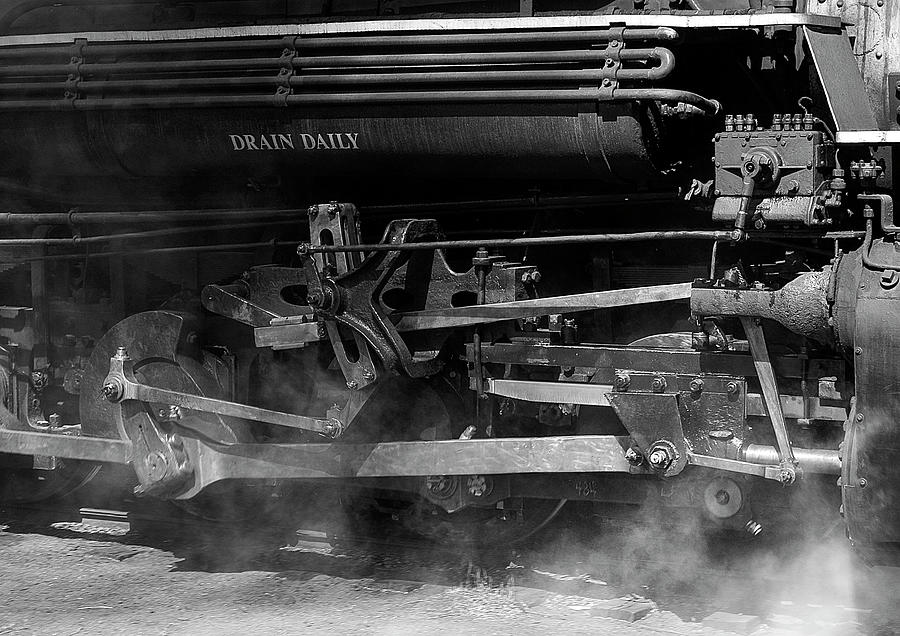 Train wheels - Chama - New Mexico Photograph by Steven Ralser