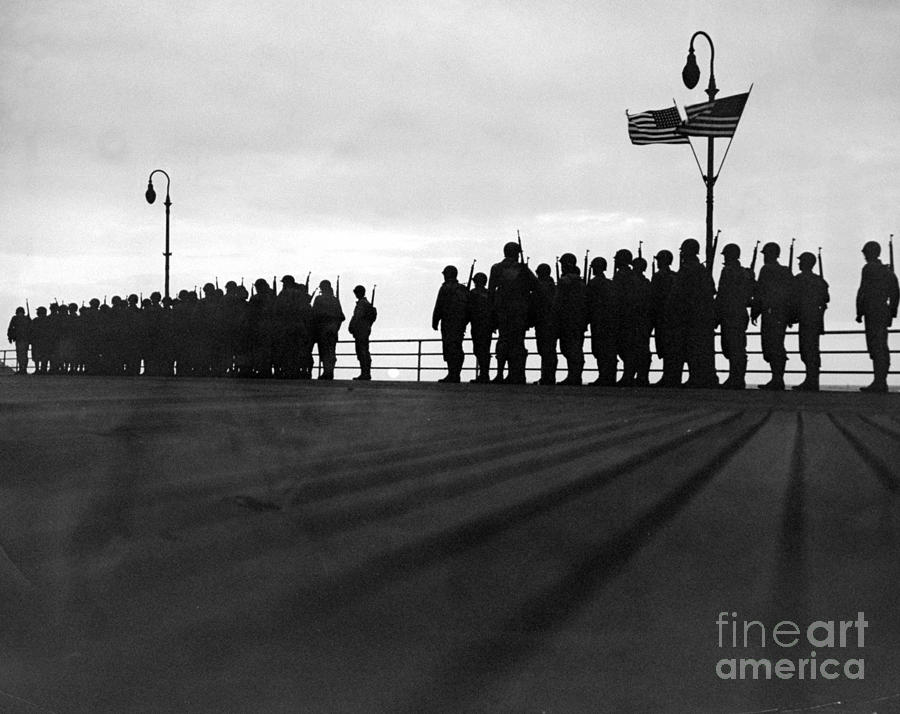 Trainees For The Army Air Force Photograph by New York Daily News Archive
