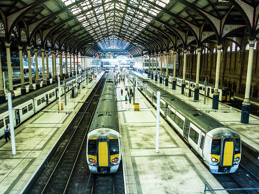 Trains At Liverpool Street Station Photograph by Doug Armand