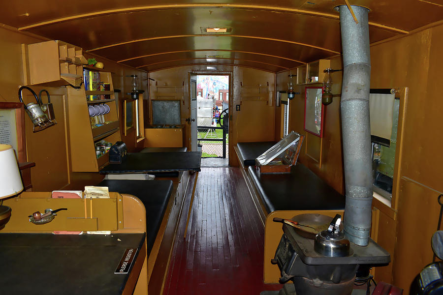 Caboose Interior   Trains Caboose Interior Thomas Woolworth 