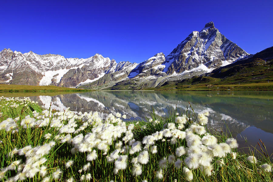 Tramail Lake, Aosta Valley, Italy Digital Art by Davide Carlo Cenadelli ...