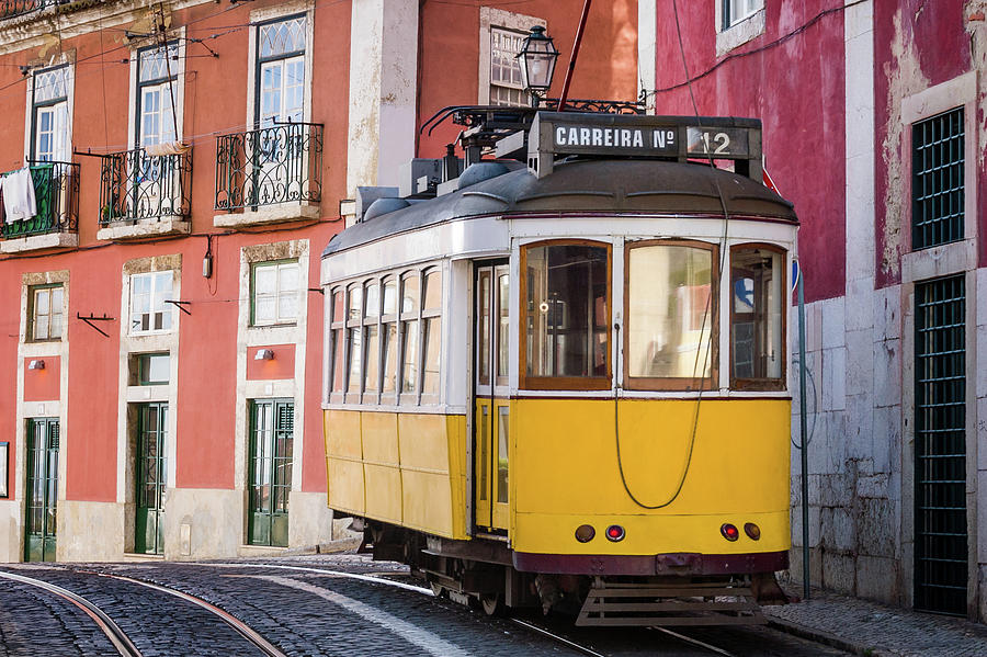 Tramway Lisbon Photograph by Carlos Malvar