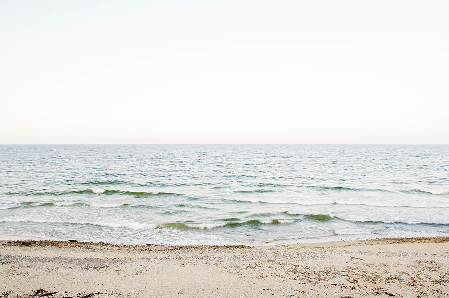 Tranquil Scene Of Ocean Seen From Beach Photograph by Kentaroo Tryman