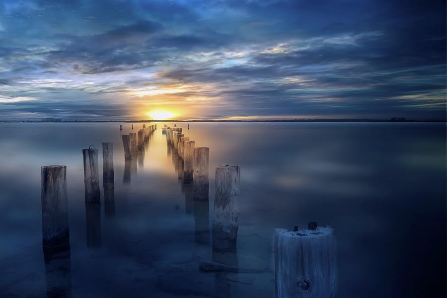 Tranquil Sunset Photograph by Louis Ferreira
