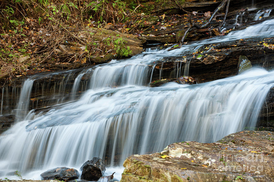 Tranquil Water Fall Sounds Photograph by Dale Powell