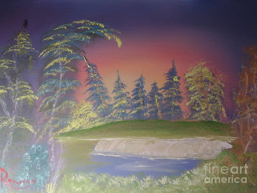 Tranquility - 012 Painting by Raymond G Deegan
