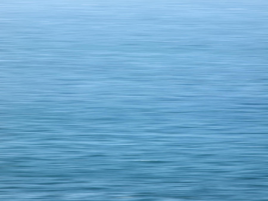 Tranquility - Gentle Ocean Waves Abstract Photograph by Gill Billington