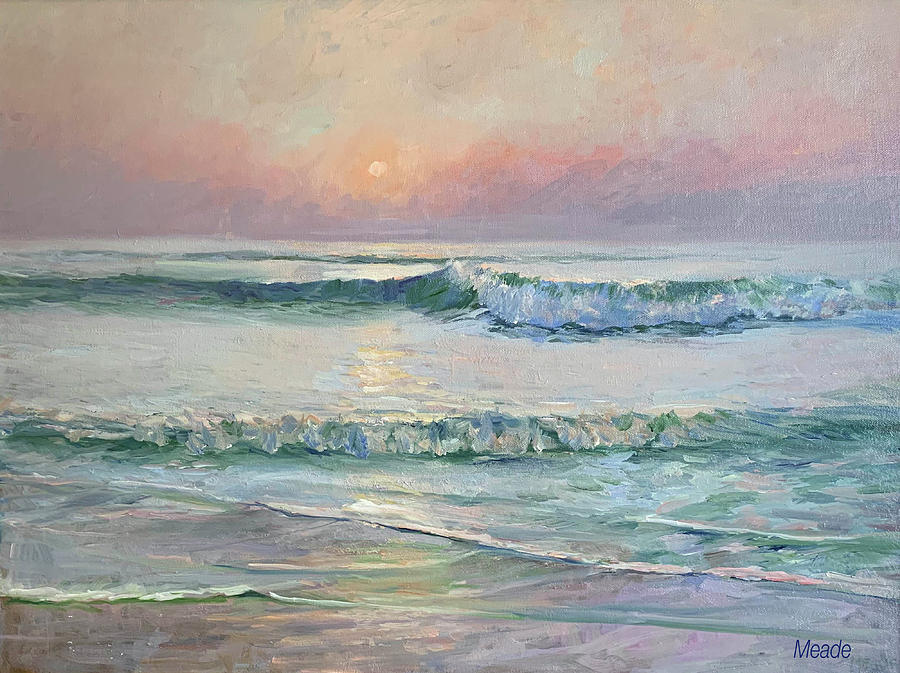 Sea Painting - Tranquility by Phil Meade