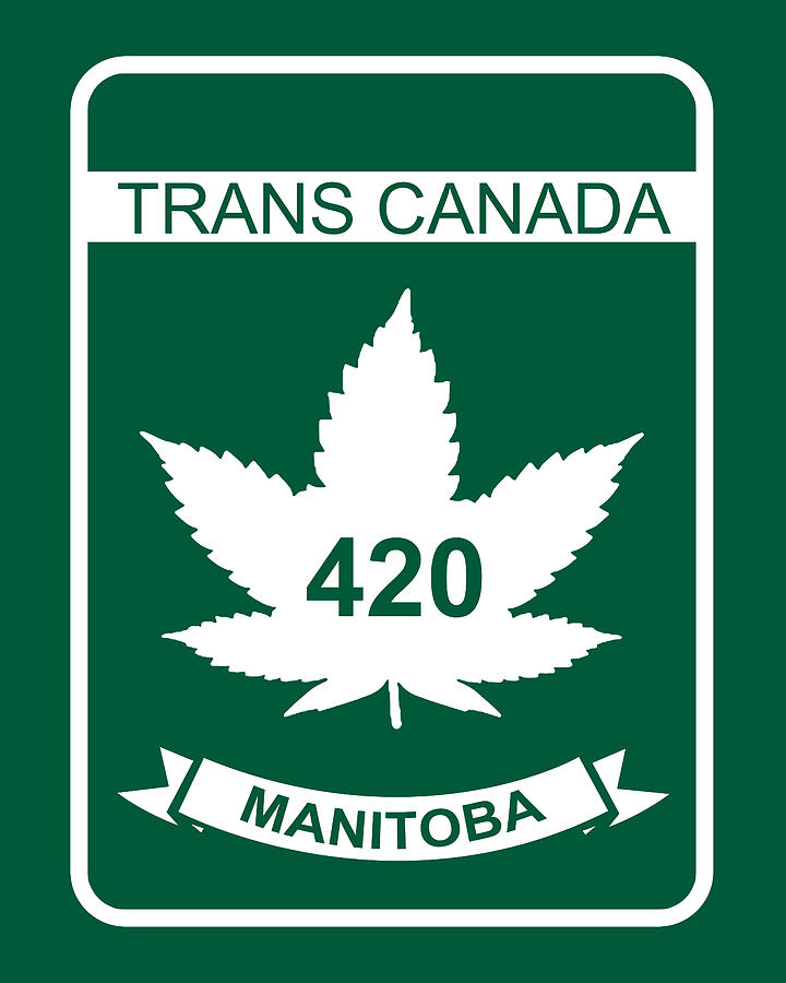 420 Digital Art - Trans Canada 420 Manitoba - Quality Poster by Smoky Blue 420 Digital Art - Trans Canada 420 Manitoba - Quality Poster by Smoky Blue