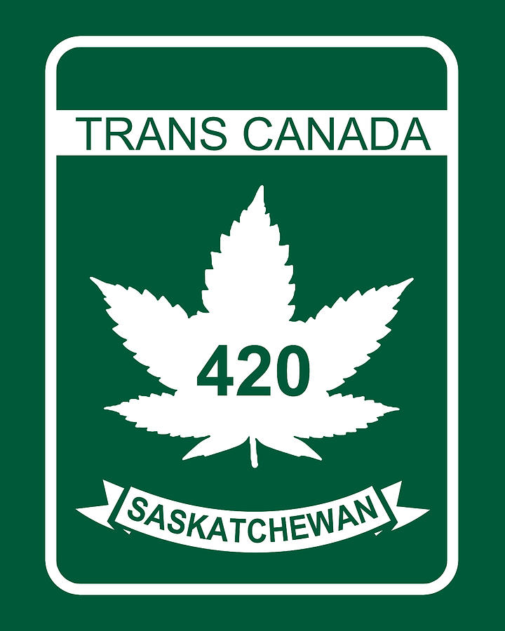 420 Digital Art - Trans Canada 420 Saskatchewan - Quality Poster by Smoky Blue 420 Digital Art - Trans Canada 420 Saskatchewan - Quality Poster by Smoky Blue