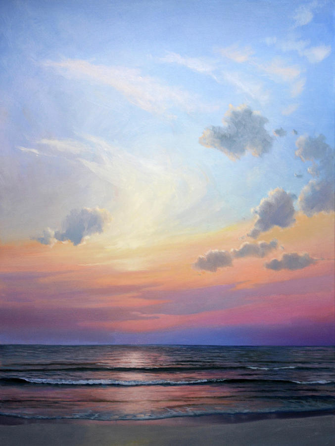 Transcendent Evening Painting by Armand Cabrera - Fine Art America