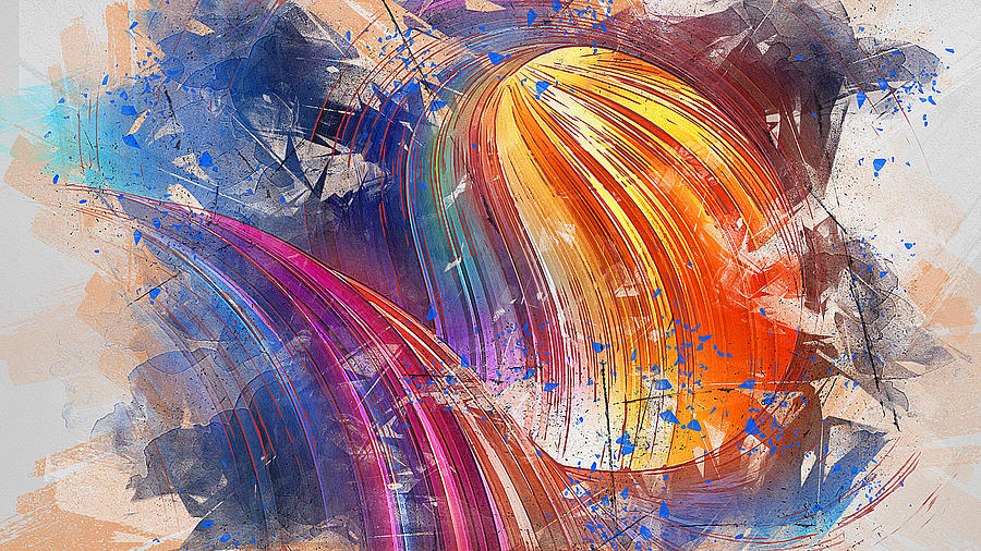 Transform - 01 Painting by AM FineArtPrints