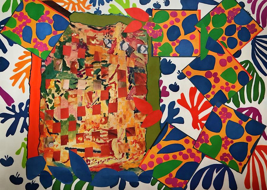 Transformed Matisse Collage Mixed Media by Kirsten Giving