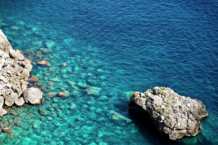 Transparent Italian Sea In Capri Photograph by Nicola Filardi